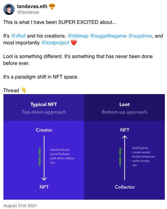 HashKey：探究 NFT 黑马 Loot 设计亮点